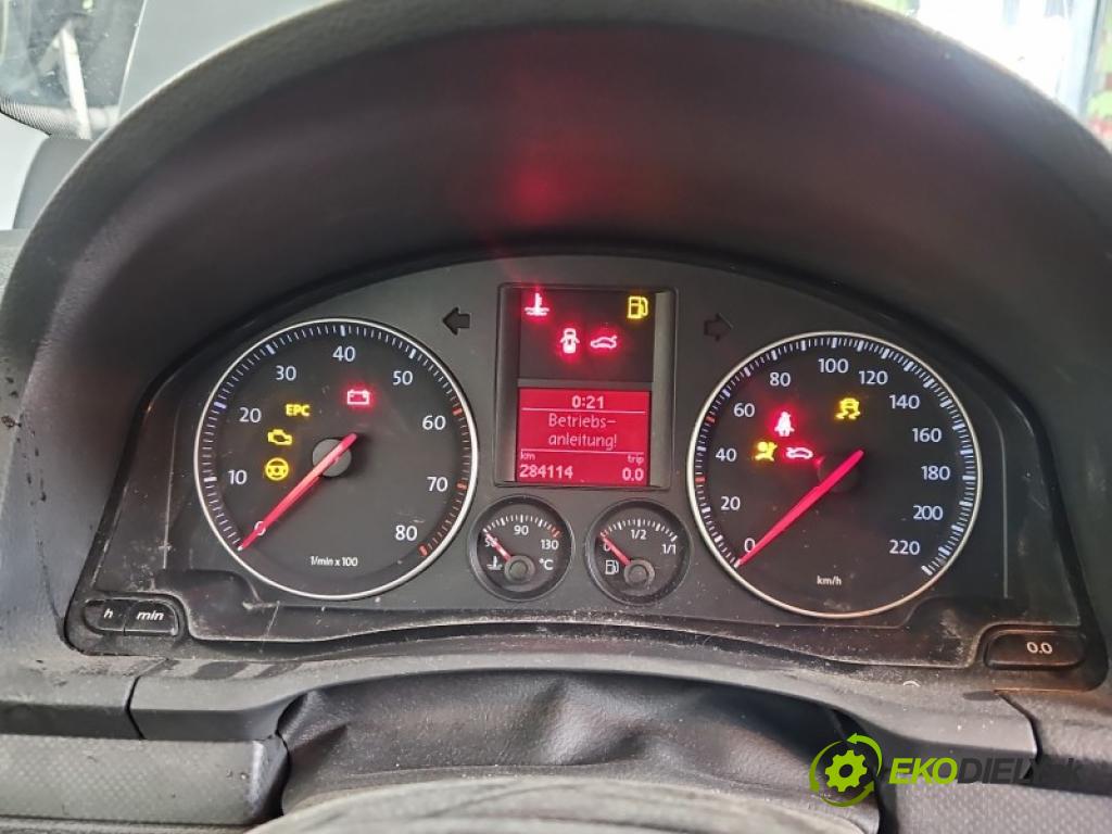 Vw Golf V 2003-2009 1.4 16V 75 hp manual 55 kW 1390 cm3 3- Přístrojová deska 1K0920862 (Přístrojová deska)