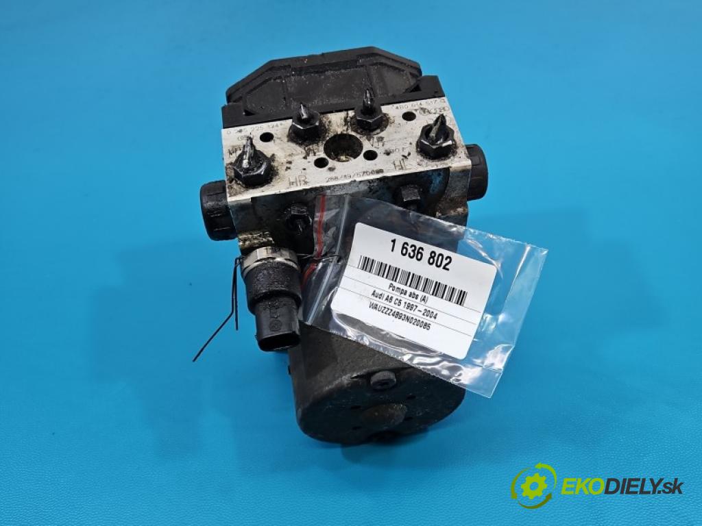 Audi A6 C5 1997-2004 1.9 tdi 131 HP manual 96 kW 1896 cm3 5- čerpadlo abs 0265225124 (Pumpa ABS)