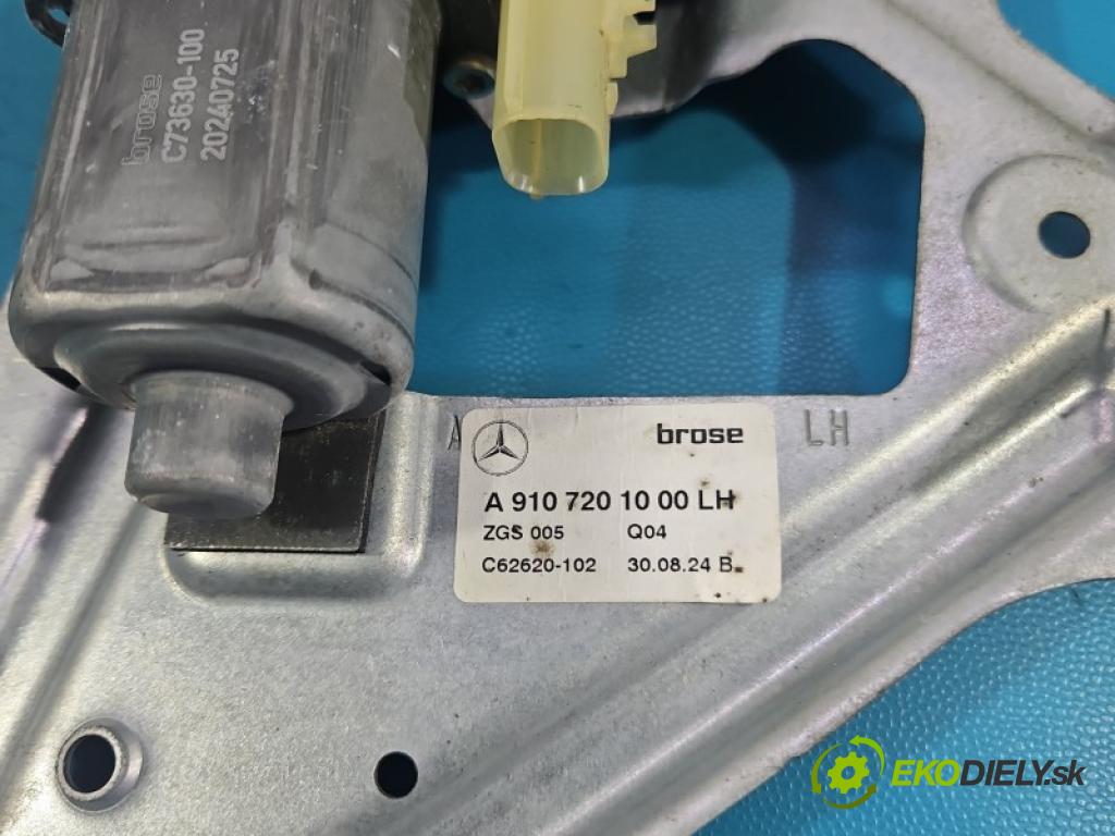 Mercedes Sprinter III 907 2018- 0.0 136hp automatic 100 kW  5- mechanismus stahování přední levý A9107201000LH