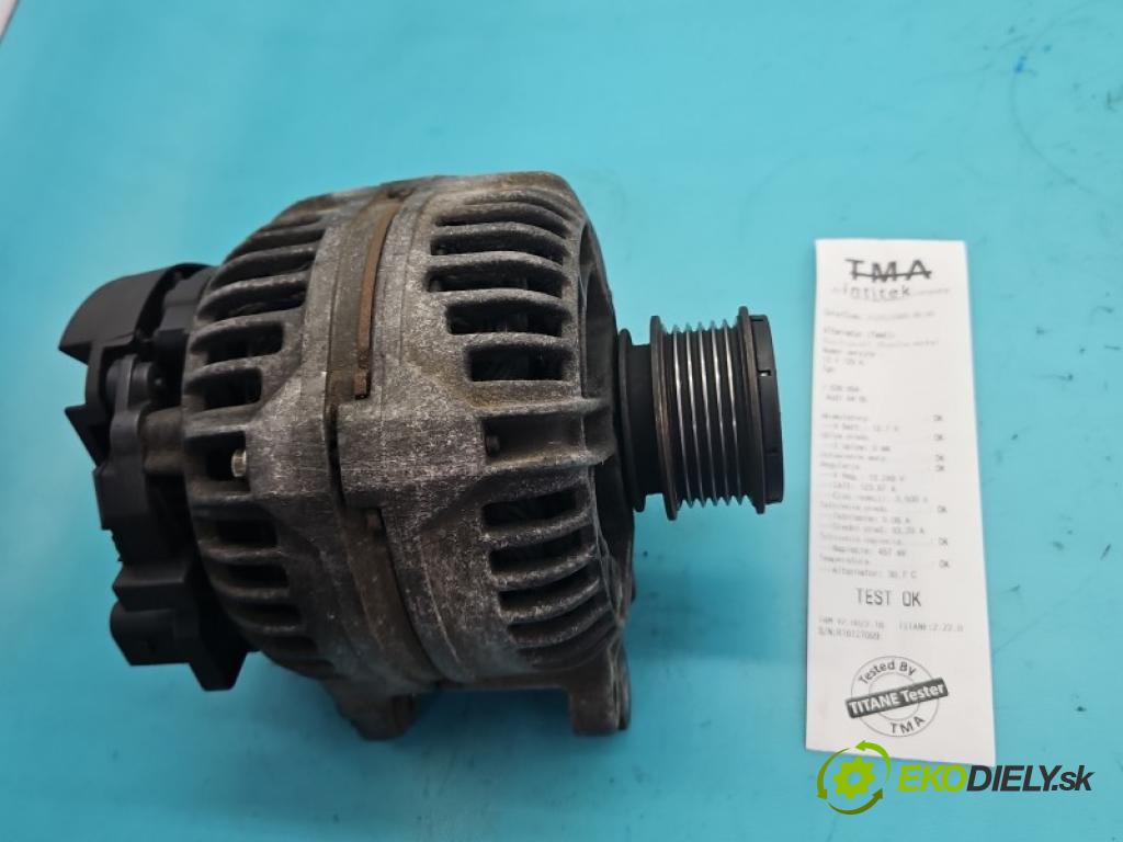 Audi A3 8L 1996-2003 1.9 tdi 110 hp manual 81 kW 1896 cm3 3- Alternator 028903028E (Alternátor)