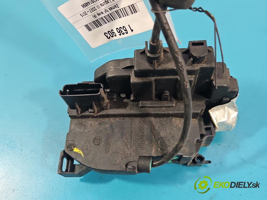 Renault Laguna III 2007-2015 2.0 dci 150 HP manual 110 kW 1995 cm3 5- zámok zadné ľavý 825010003R
