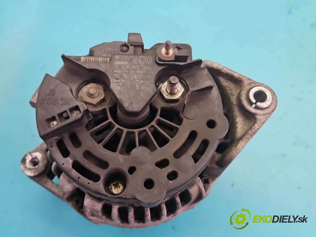 Opel Zafira A 1999-2005 1.6 16V 101 hp manual 74 kW 1598 cm3 5- Alternator 90561971 (Alternátor)