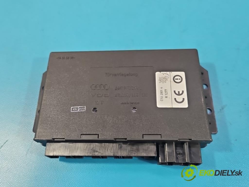 Audi A6 C5 1997-2004 1.9 tdi 131 hp manual 96 kW 1896 cm3 5- řídící jednotka komfortu 4B0962258L