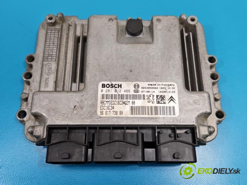 Citroen Xsara Picasso 1.6 hdi 109 HP manual 80 kW 1560 cm3 5- riadiaca jednotka motora 0281012466