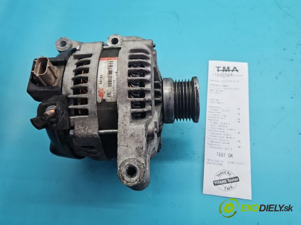 Ford C-Max I 2003-2010 1.8 16V 120 hp manual 88 kW 1798 cm3 5- Alternator  (Alternátor)