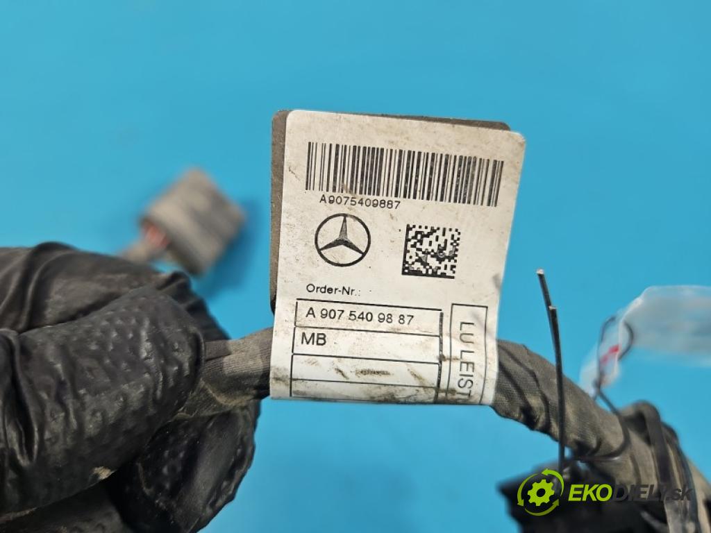 Mercedes Sprinter III 907 2018- 0.0 136 HP automatic 100 kW  5- Zväzok: ostatné A9075409887