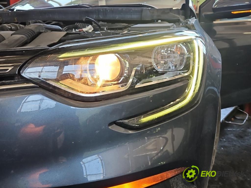 Renault Megane IV 2016-2024 1.5 dci 90 HP manual 66 kW 1461 cm3 5- Reflektor: ľavý 260602792R (Kľučka dverí ostatné)