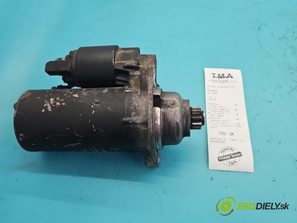 Vw Bora 1.9 tdi 90 HP manual 66 kW 1896 cm3 4- štartér 0001125012 (Štartér)