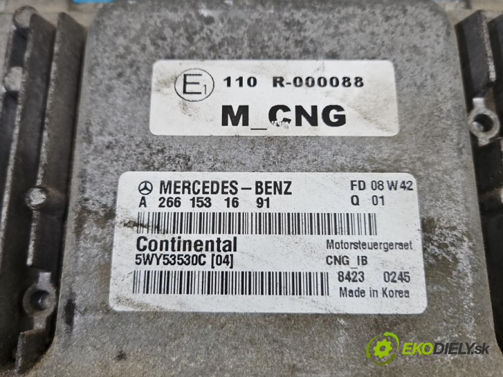 Mercedes B W245 2005-2011 2.0 8V 116 HP automatic 85 kW 2034 cm3 5- riadiaca jednotka motora A2661531691