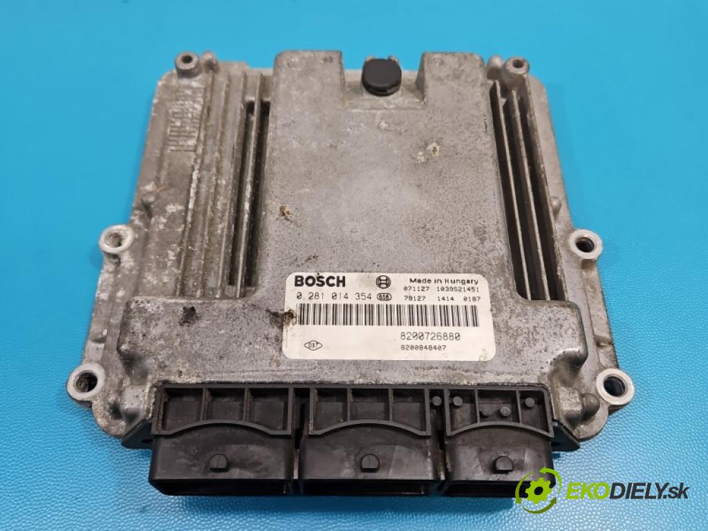 Renault Laguna III 2007-2015 2.0 dci 150 HP manual 110 kW 1995 cm3 5- riadiaca jednotka motora 0281014354
