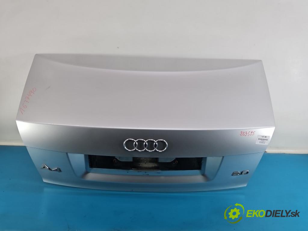 Audi A4 B6 2000-2004 2.0 20V ALT 131 HP manual 96 kW 1984 cm3 4- zadna kufor  (Kapota zadná (kufor))