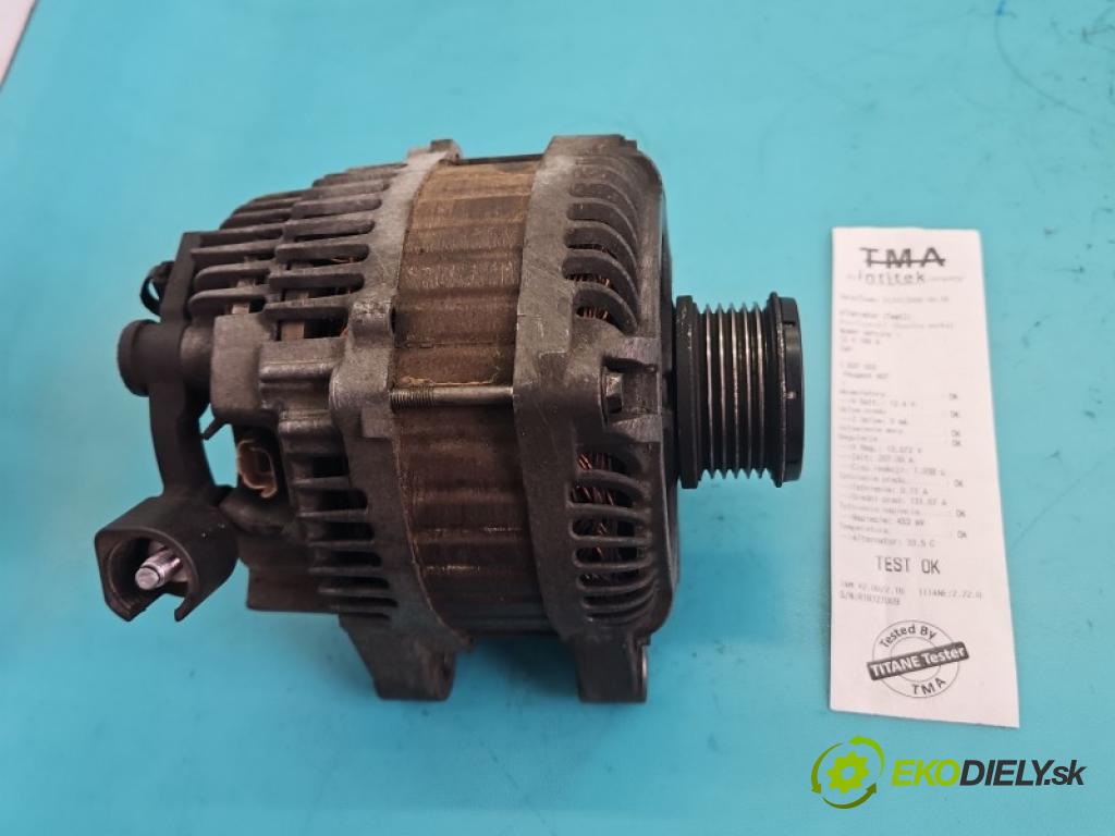 Peugeot 407 2.0 hdi 136hp manual 100 kW 1997 cm3 4- Alternator 9654752880 (Alternátor)