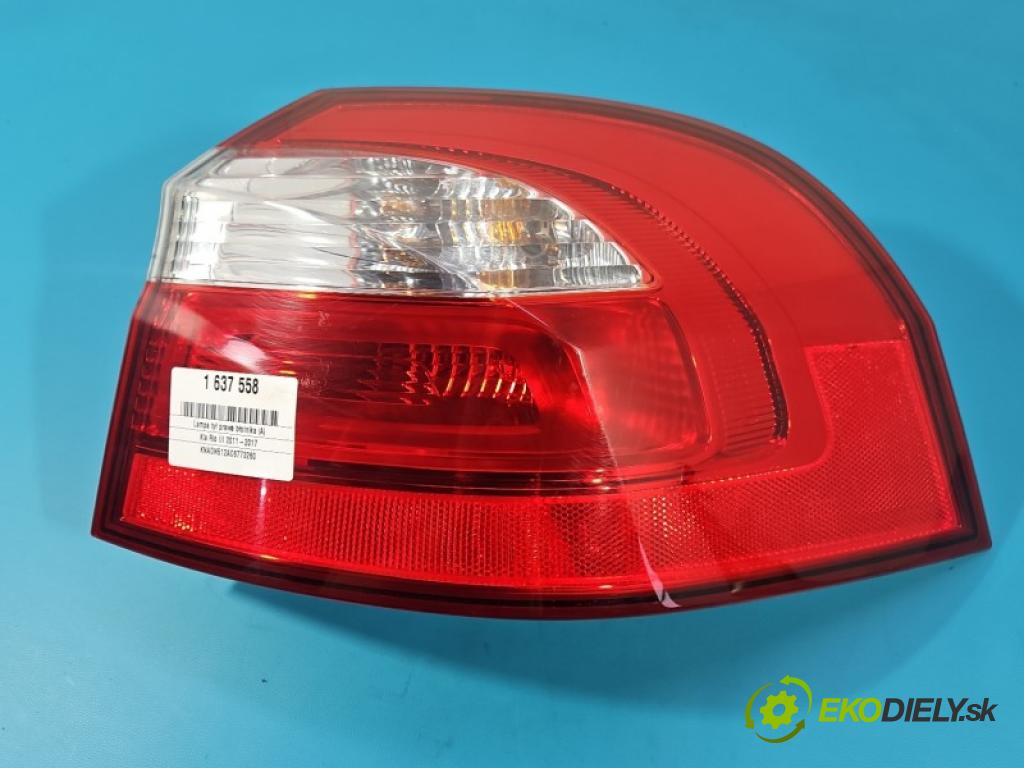 Kia Rio III 2011-2017 1.4 16V G4FA 109 hp manual 80 kW 1396 cm3 5- světlo zadní pravé blatník: 92402-1W2