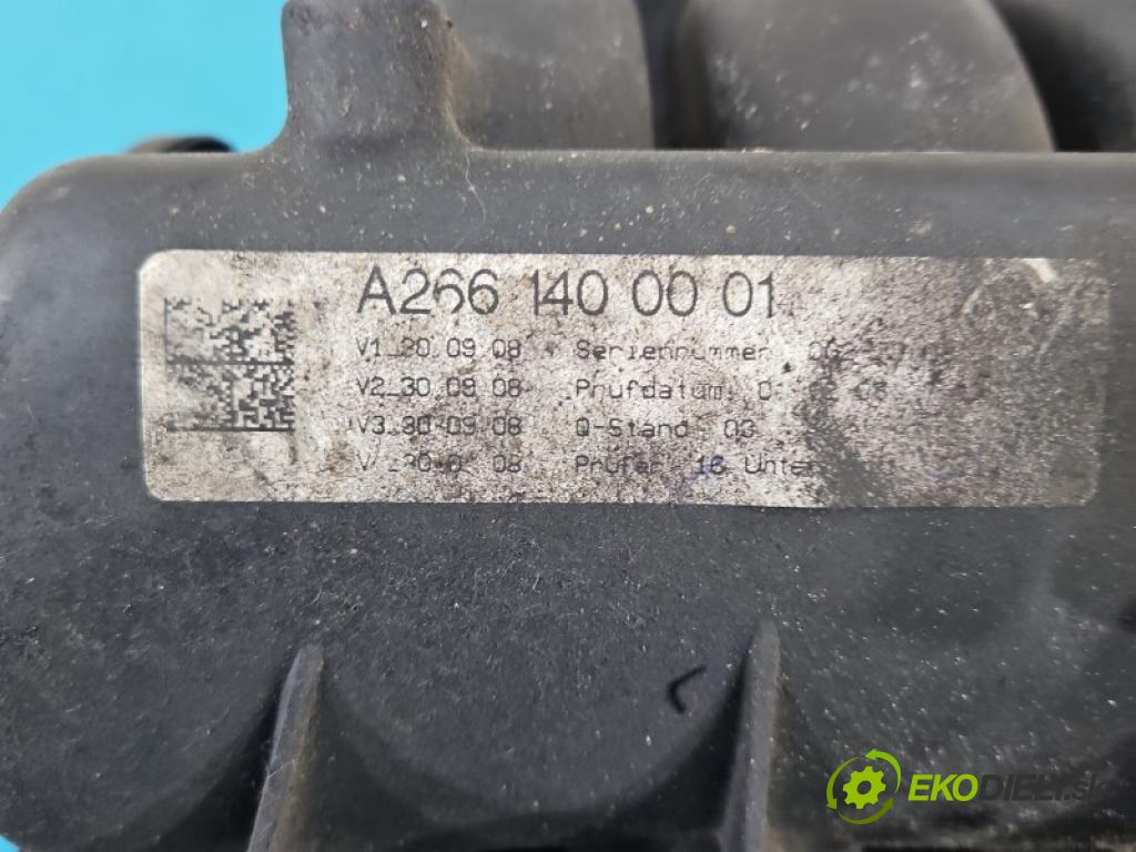 Mercedes B W245 2005-2011 2.0 8V 116 HP automatic 85 kW 2034 cm3 5- zvod nasávací A2661400001 (Sacie potrubie)