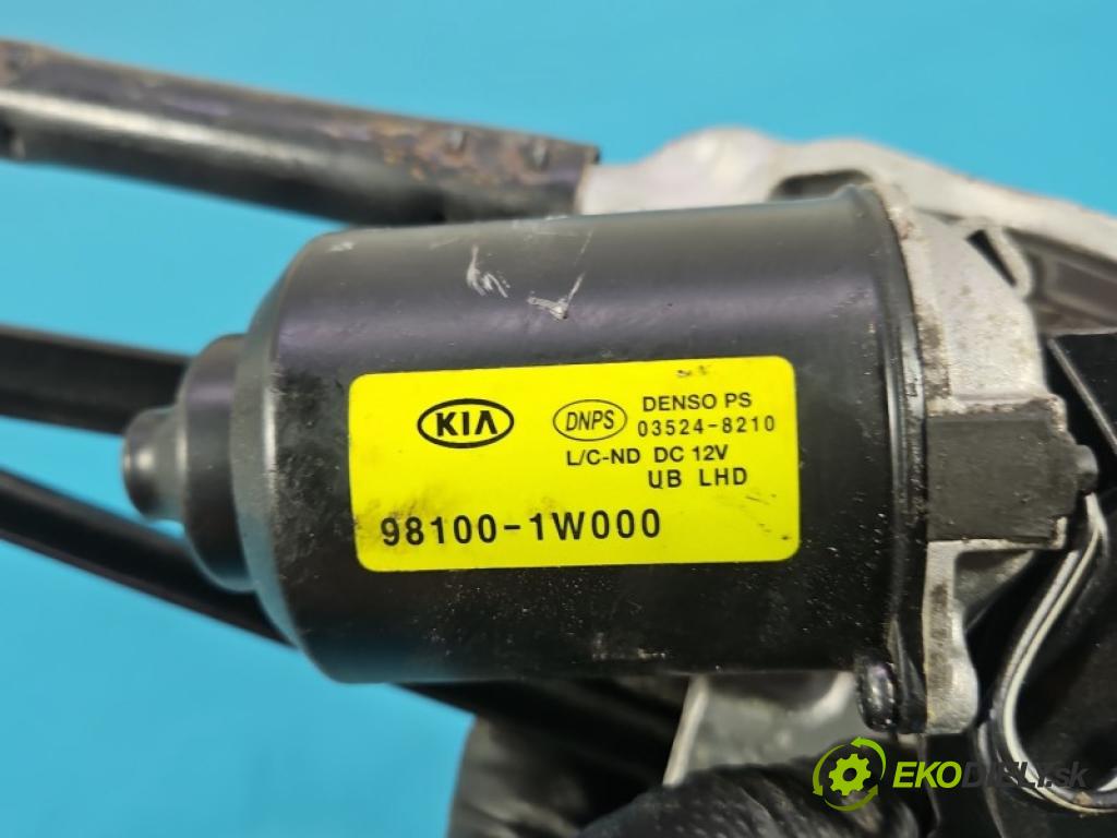 Kia Rio III 2011-2017 1.4 16V G4FA 109 hp manual 80 kW 1396 cm3 5- motor stěračů přední 98100-1W000