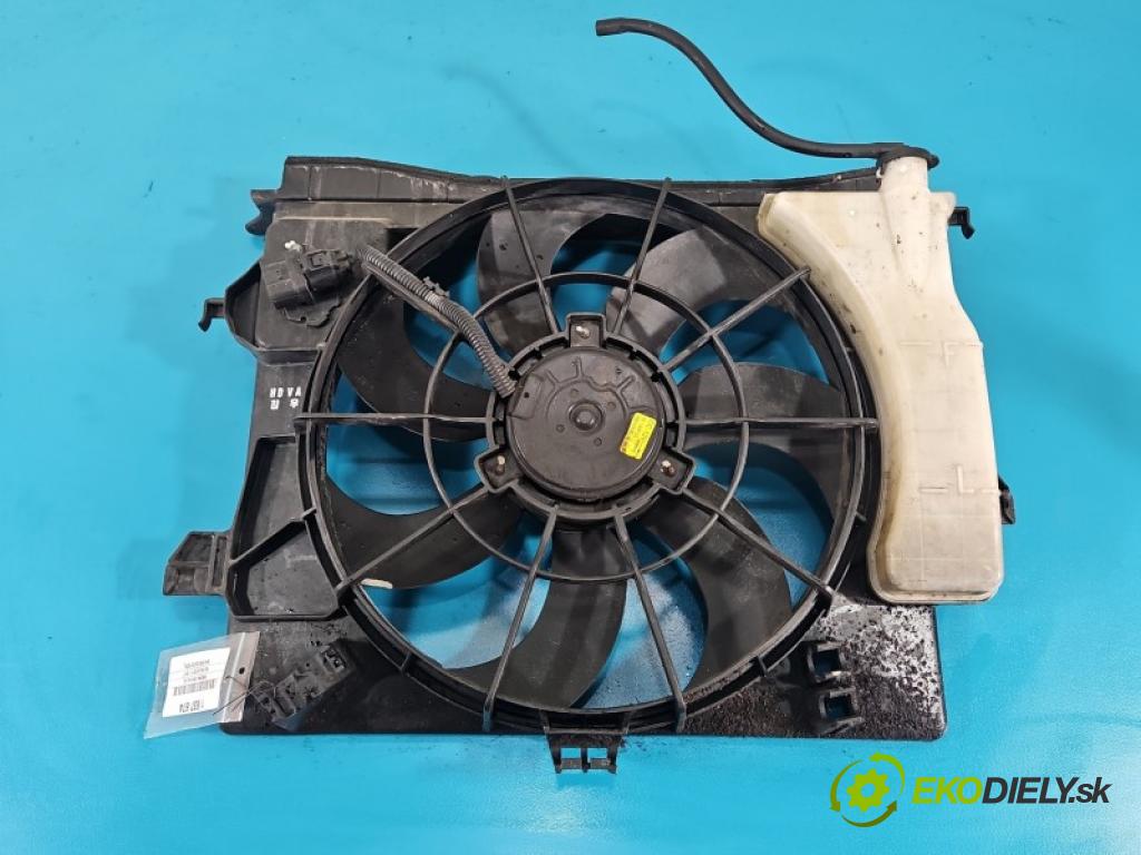 Kia Rio III 2011-2017 1.4 16V G4FA 109 hp manual 80 kW 1396 cm3 5- ventilátor chladič