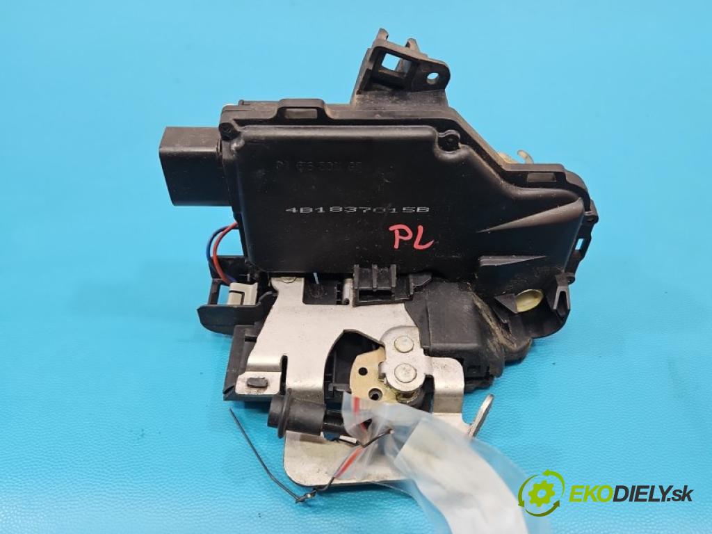 Audi A4 B6 2000-2004 2.0 20V ALT 131 HP manual 96 kW 1984 cm3 4- zámok predné ľavý 4B1837015B