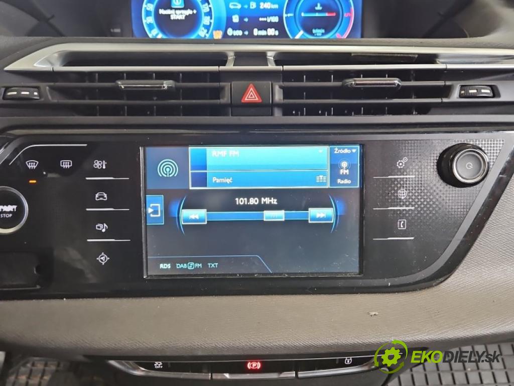 Citroen C4 Grand Picasso II 2013-2022 1.6 hdi 120 hp manual 88 kW 1560 cm3 5- Radio továrna: 9812720580