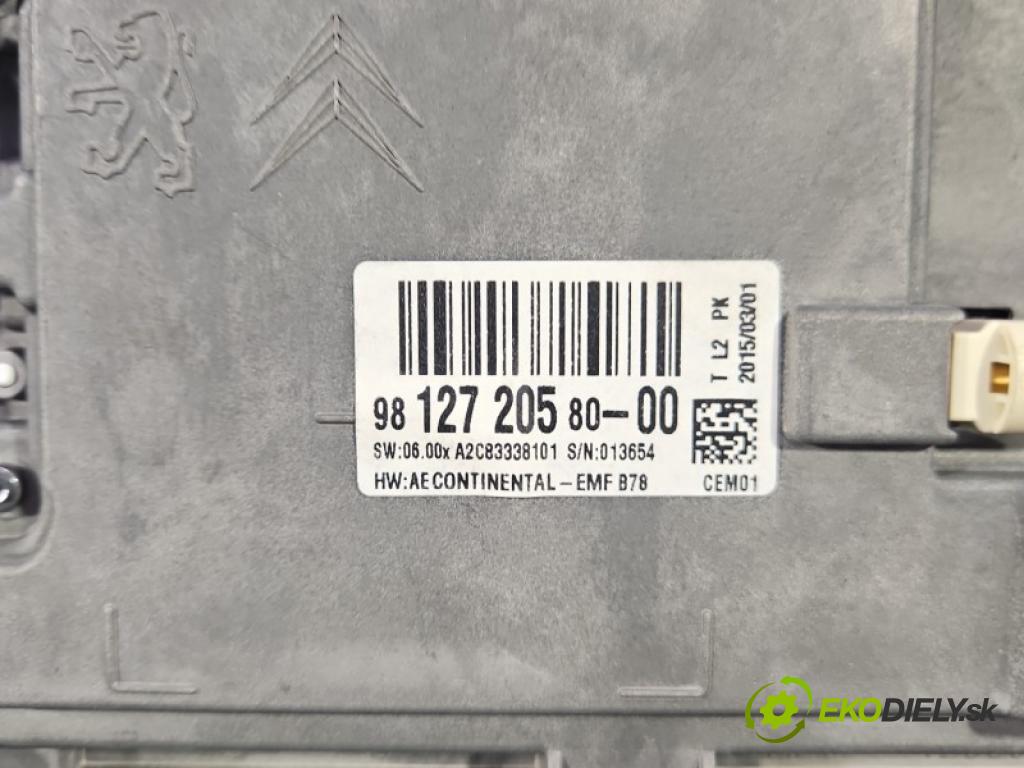 Citroen C4 Grand Picasso II 2013-2022 1.6 hdi 120 hp manual 88 kW 1560 cm3 5- Radio továrna: 9812720580