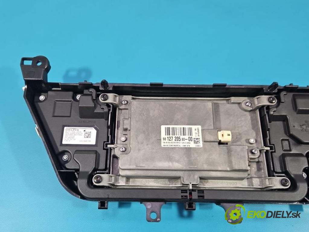 Citroen C4 Grand Picasso II 2013-2022 1.6 hdi 120 hp manual 88 kW 1560 cm3 5- Radio továrna: 9812720580