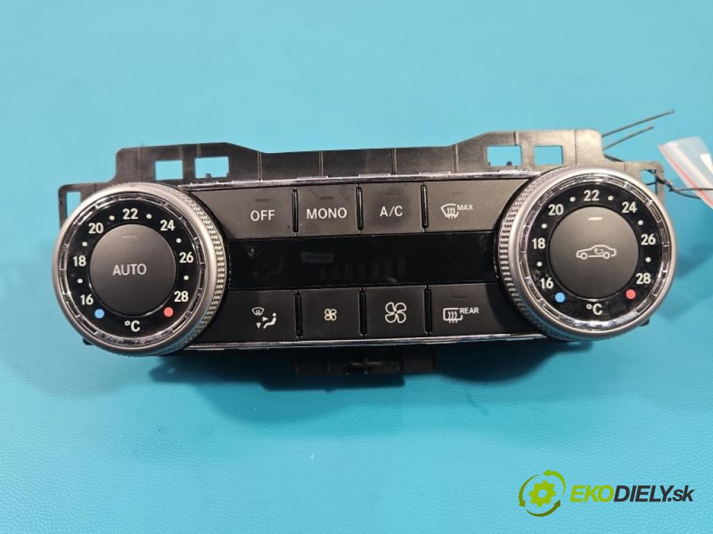 Mercedes GLK X204 2008-2015 2.2 cdi 170 hp automatic 125 kW 2143 cm3 5- palubní deska panel topení A2049009104