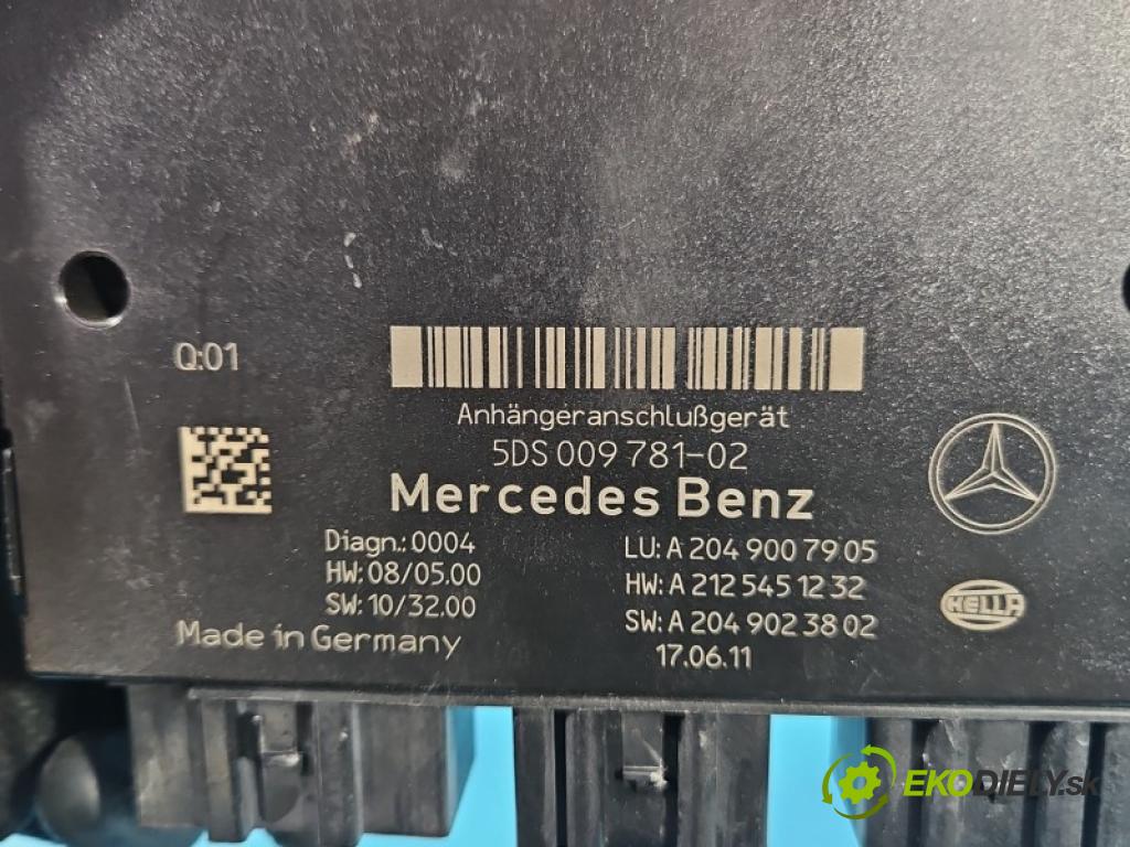 Mercedes GLK X204 2008-2015 2.2 cdi 170 hp automatic 125 kW 2143 cm3 5- řídící jednotka A2049007905
