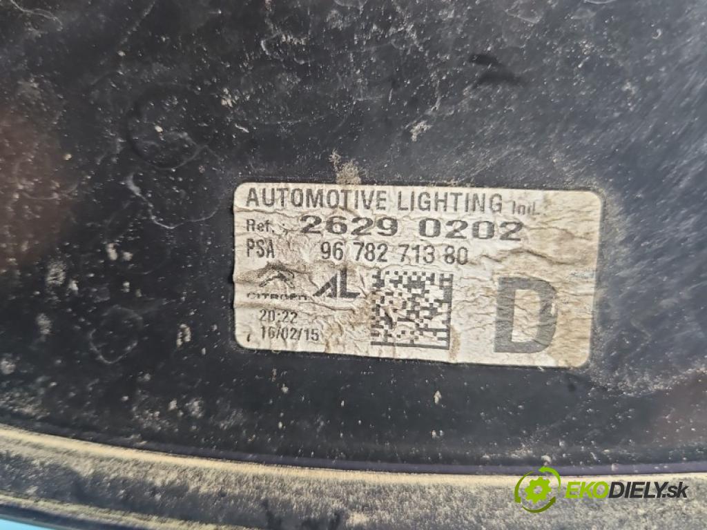 Citroen C4 Grand Picasso II 2013-2022 1.6 hdi 120 HP manual 88 kW 1560 cm3 5- svetlo / reflektor zadné pravé kufrové dvere 9678271380
