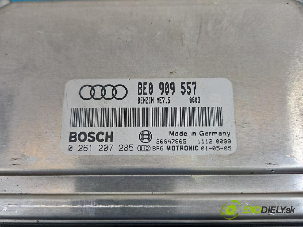 Audi A4 B6 2000-2004 2.0 20V ALT 131 HP manual 96 kW 1984 cm3 4- riadiaca jednotka motora 8E0909557