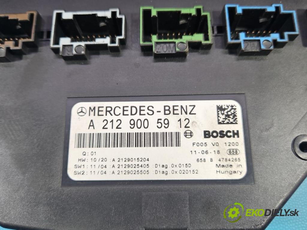 Mercedes GLK X204 2008-2015 2.2 cdi 170 hp automatic 125 kW 2143 cm3 5- skříňka pojistková A2129005912 (Pojistková skříňka)