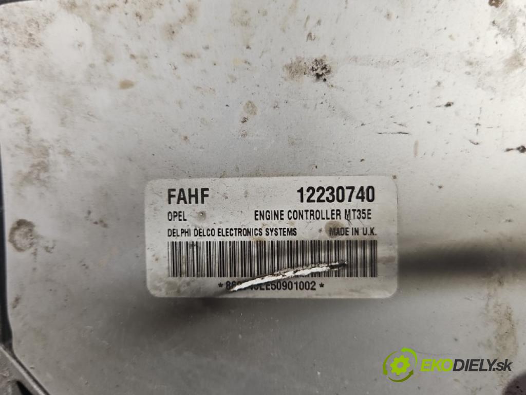 Opel Astra III 2004-2014 1.6 16V 105 HP manual 77 kW 1598 cm3 5- riadiaca jednotka motora 12230740