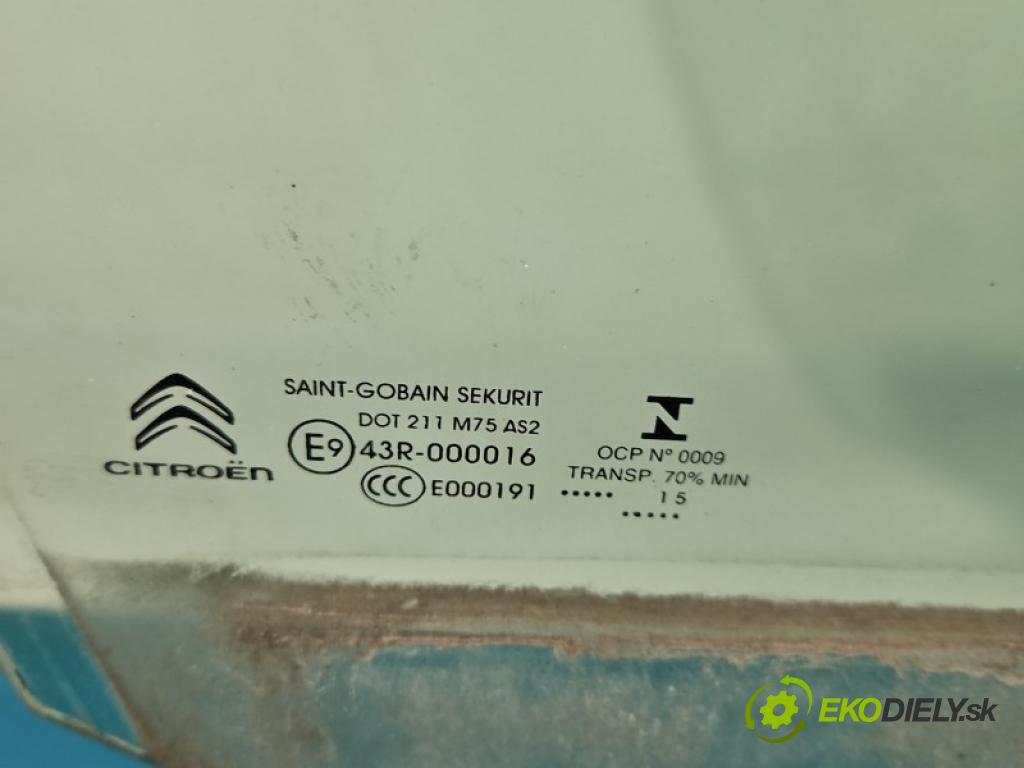 Citroen C4 Grand Picasso II 2013-2022 1.6 hdi 120 HP manual 88 kW 1560 cm3 5- sklo dvere predné pravé