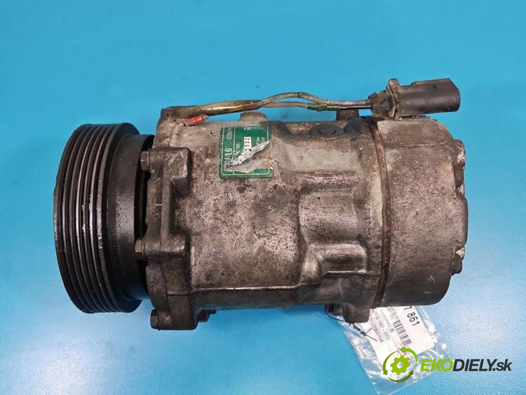 Vw Golf IV 1997-2003 1.9 tdi 110 HP manual 81 kW 1896 cm3 5- Kompresor: klimatizácie  (Kompresor klimatizácie)