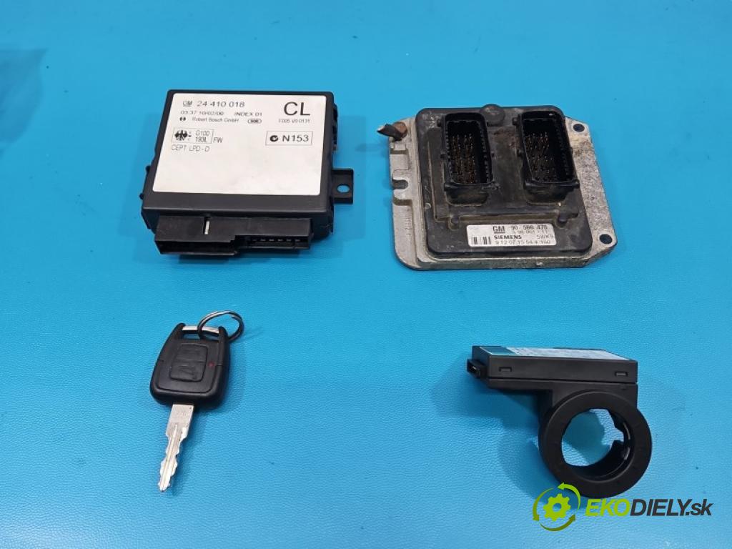 Opel Astra II 1998-2009 1.8 16V 116 HP manual 85 kW 1796 cm3 5- riadiaca jednotka motora 90560476