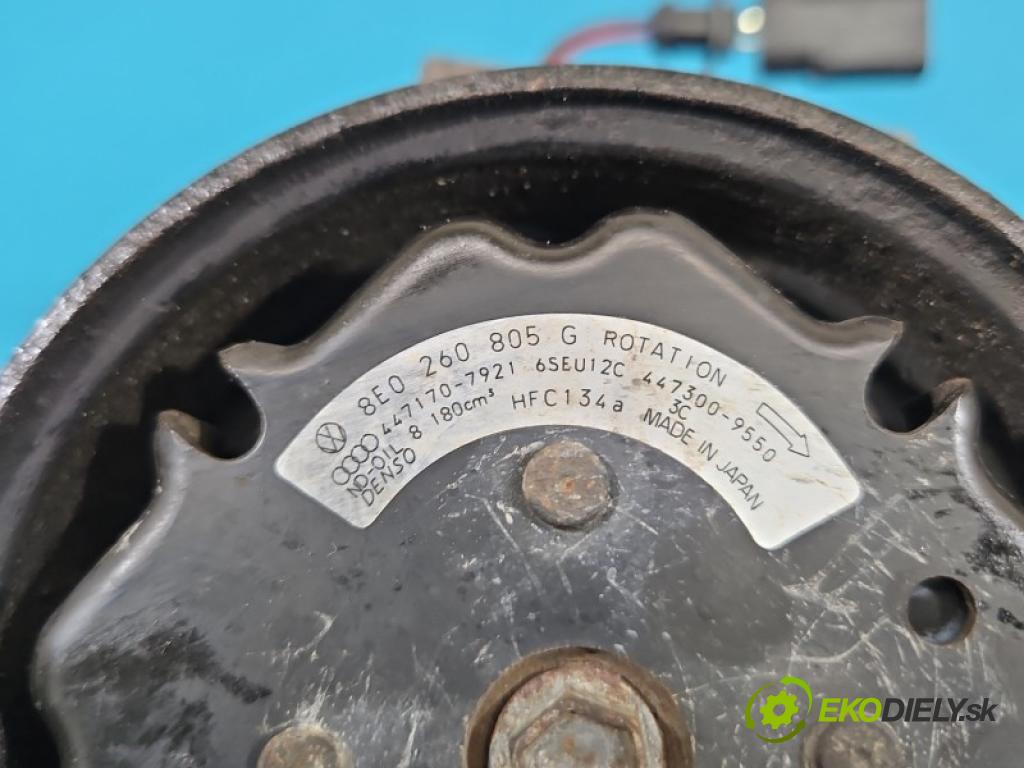 Audi A4 B6 2000-2004 2.0 20V 131 hp manual 96 kW 1984 cm3 4- Kompresor: klíma 447220-8411 (Kompresor klimatizace)