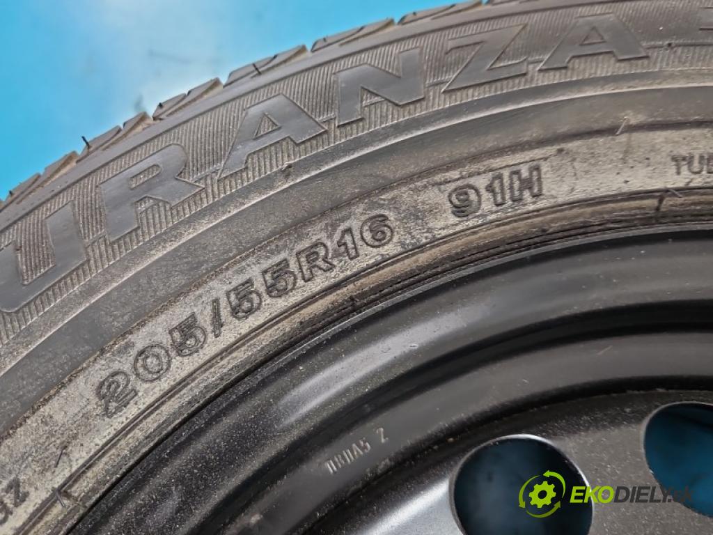 Opel Astra III 2004-2014 1.6 16V 105 HP manual 77 kW 1598 cm3 5- koleso rezervne 16"