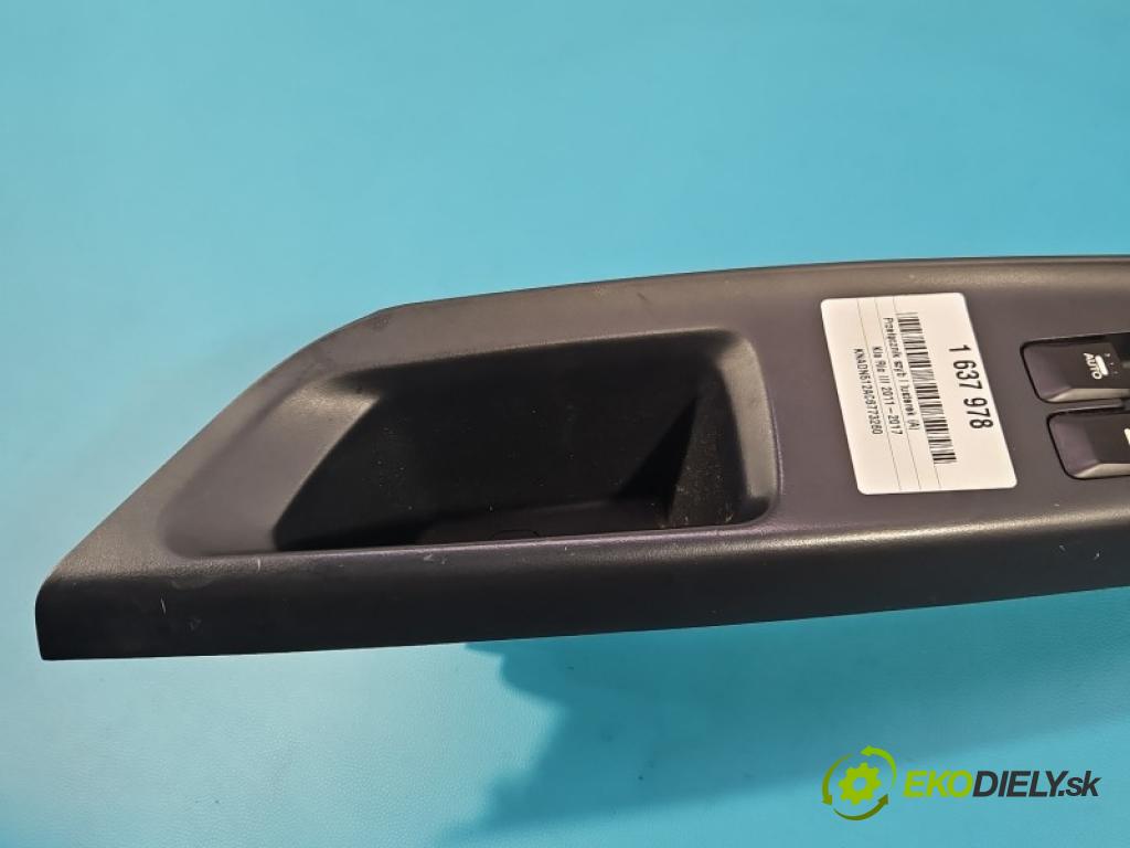 Kia Rio III 2011-2017 1.4 16V G4FA 109 HP manual 80 kW 1396 cm3 5- prepínač okien spätných zrkadiel 82730-1W020