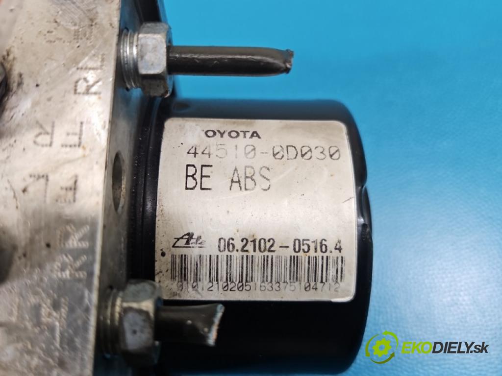Toyota Yaris II 2005-2011 1.4 D4D 90 HP manual 66 kW 1364 cm3 5- čerpadlo abs 89541-0D060 (Pumpa ABS)