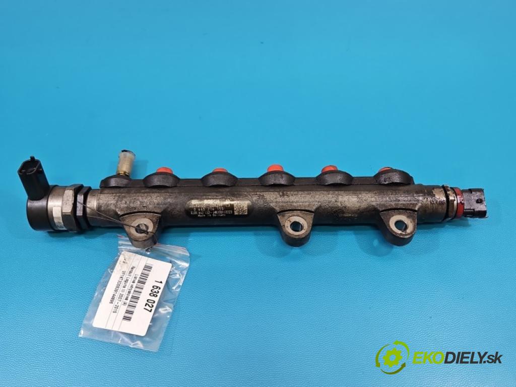 Renault Laguna III 2007-2015 2.0 dci 150 HP manual 110 kW 1995 cm3 5- lišta vstrekovacia 0445214155 (Vstrekovacia lišta)