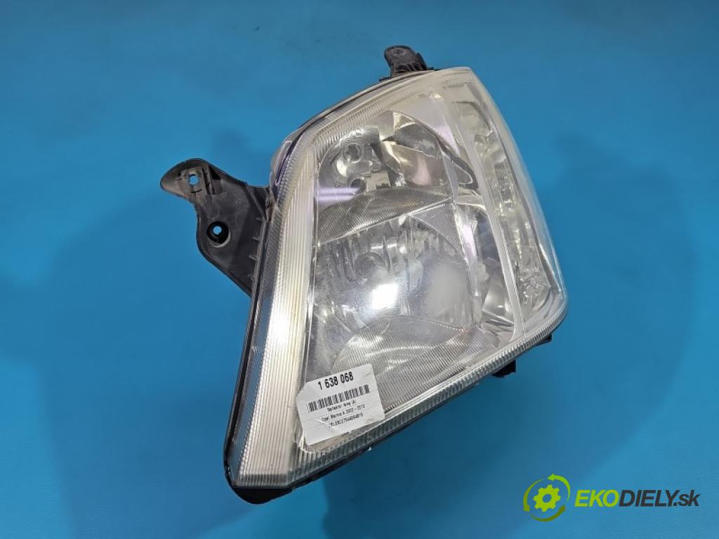 Opel Meriva A 2002-2010 1.7 cdti 101 hp manual 74 kW 1686 cm3 5- světlo levý 93321052 (Klika dveří ostatní)
