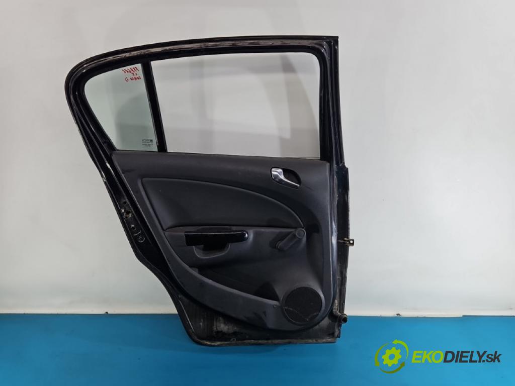 Opel Corsa D 2006-2014 1.4 16V 101 hp manual 74 kW 1389 cm3 5- dveře zadní levé  (Klika dveří ostatní)