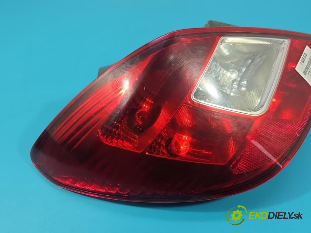 Opel Corsa D 2006-2014 1.4 16V 101 hp manual 74 kW 1389 cm3 5- světlo zadní levé blatník: 93190950