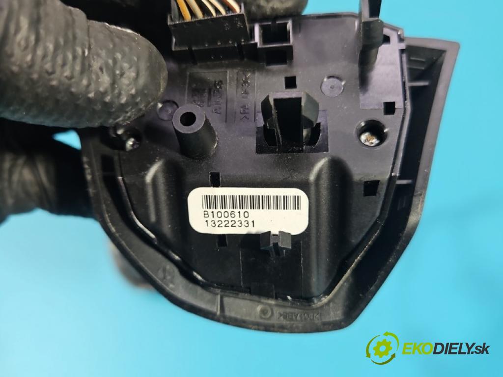 Opel Corsa D 2006-2014 1.4 16V 101 hp manual 74 kW 1389 cm3 5- Přepínač multifunkční: řízení: 13222331 (Páčky pod volantem)