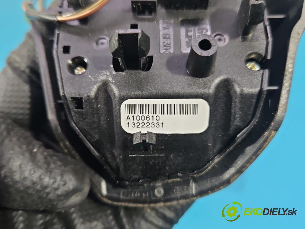 Opel Corsa D 2006-2014 1.4 16V 101 hp manual 74 kW 1389 cm3 5- Přepínač multifunkční: řízení: 13222331 (Páčky pod volantem)