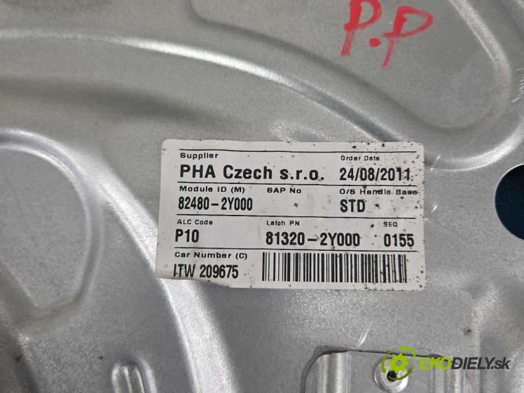 Hyundai Ix35 1.7 crdi 116 hp manual 85 kW 1685 cm3 5- mechanismus stahování přední pravý 81320-2Y000