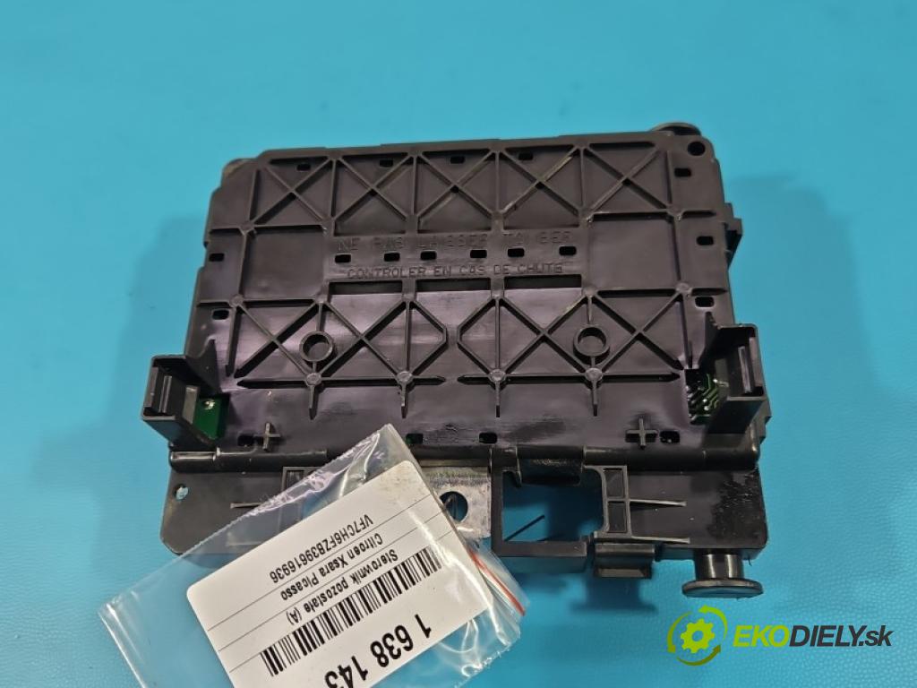 Citroen Xsara Picasso 1.8 16V 116 hp manual 85 kW 1749 cm3 5- řídící jednotka 9643498880