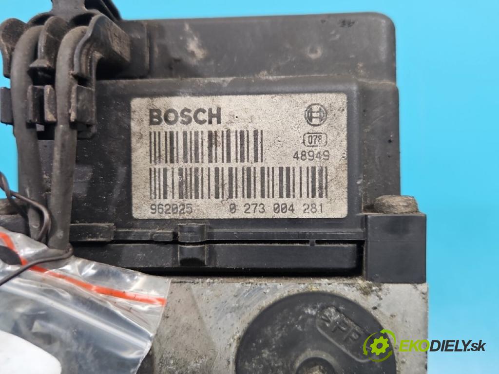 Audi A4 B5 1994-2001 1.9 tdi 110 HP manual 81 kW 1896 cm3 5- čerpadlo abs 0273004281 (Pumpa ABS)