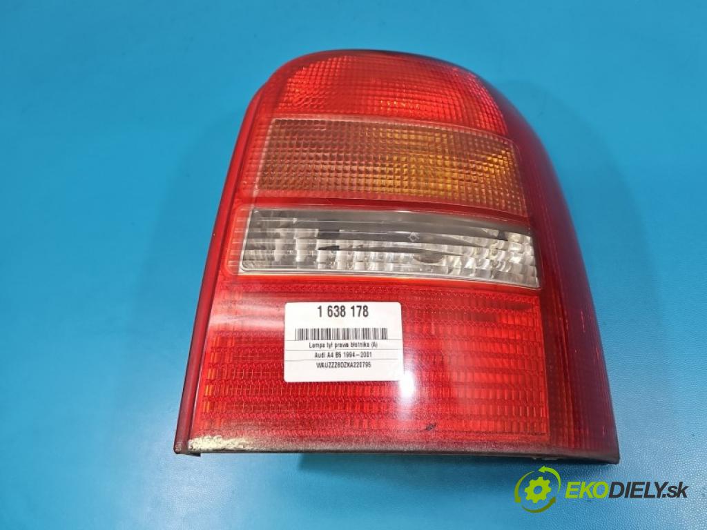 Audi A4 B5 1994-2001 1.9 tdi 110 hp manual 81 kW 1896 cm3 5- světlo zadní pravé blatník: 8D9945096C