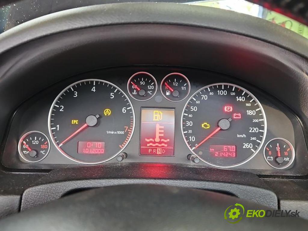Audi A6 C5 1997-2004 2.4 V6 170 hp automatic 125 kW 2393 cm3 4- Přístrojová deska 4B0920933J (Přístrojová deska)