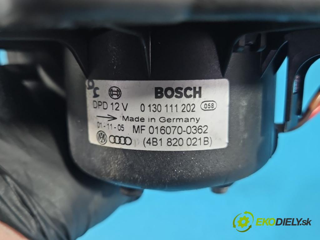 Audi A6 C5 1997-2004 2.4 V6 170 hp automatic 125 kW 2393 cm3 4- ventilátor vzduchu 0130111202