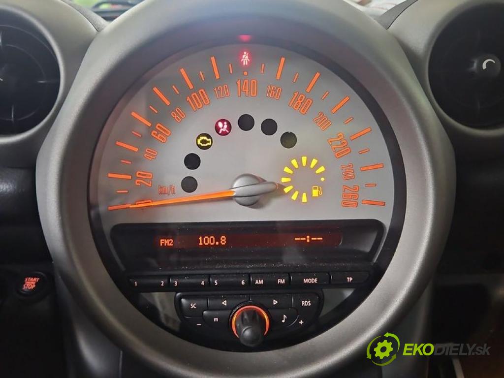 Mini Countryman I 2010-2017 1.6 T 184 hp automatic 135 kW 1598 cm3 5- Přístrojová deska 9232427 (Přístrojová deska)